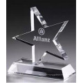 Crystal Five Star Trophy Glass Awards